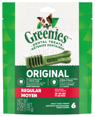 Greenies Regular Adult Dental Treats Original 170g