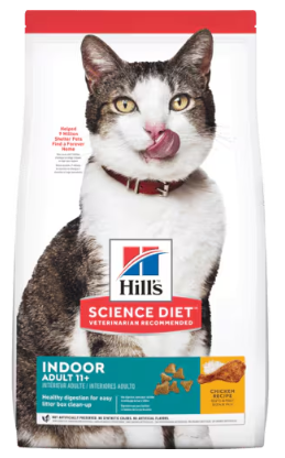 Hill's Science Diet Adult 11+ Indoor 7lb