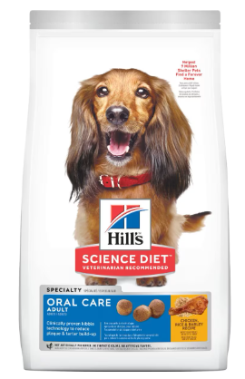 Hill's Science Diet Adult Oral Care Dog Food 4lb