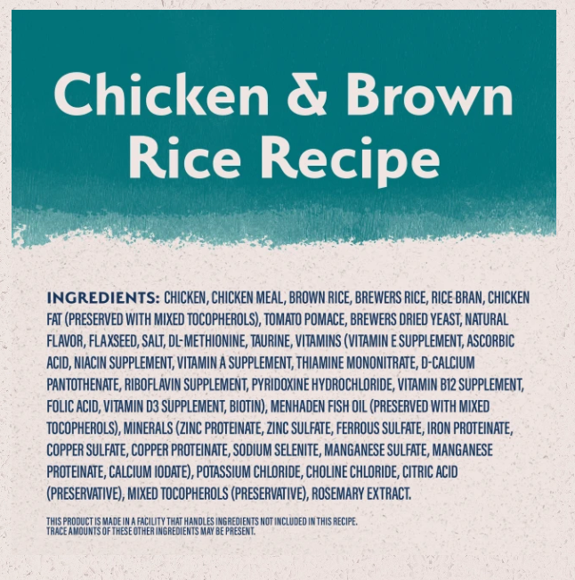 Natural Balance Limited Ingredients Adult Chicken & Brown Rice Recipe 24lb