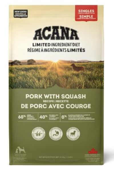 Acana Pork with Squash 10.8kg