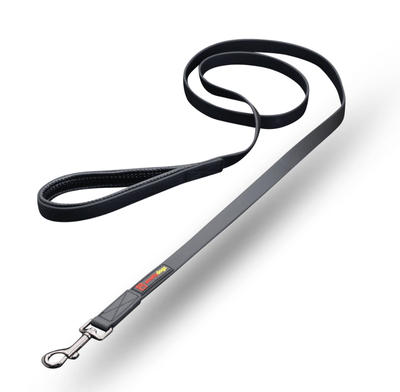 Smellydogz Large 6' Comfort Lead - Black