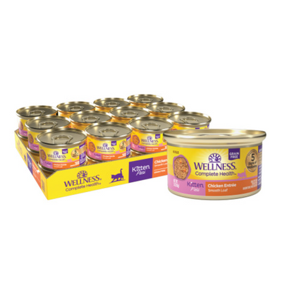 Wellness Complete Health Kitten Pate Chicken Entree 85g