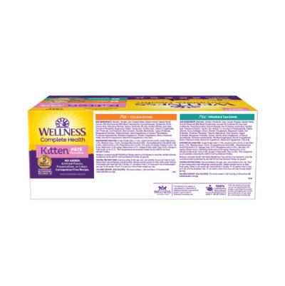 Wellness Complete Health Kitten Pate Whitefish/Tuna & Chicken 12 x 85g