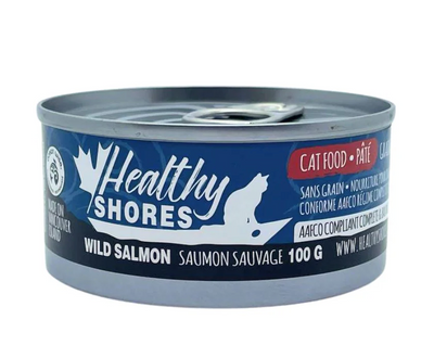 Healthy Shores Wild Salmon For Cats 100g