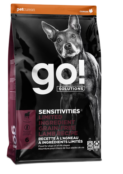 Go! Solutions Sensitivities Lamb Recipe with Grains 12lb