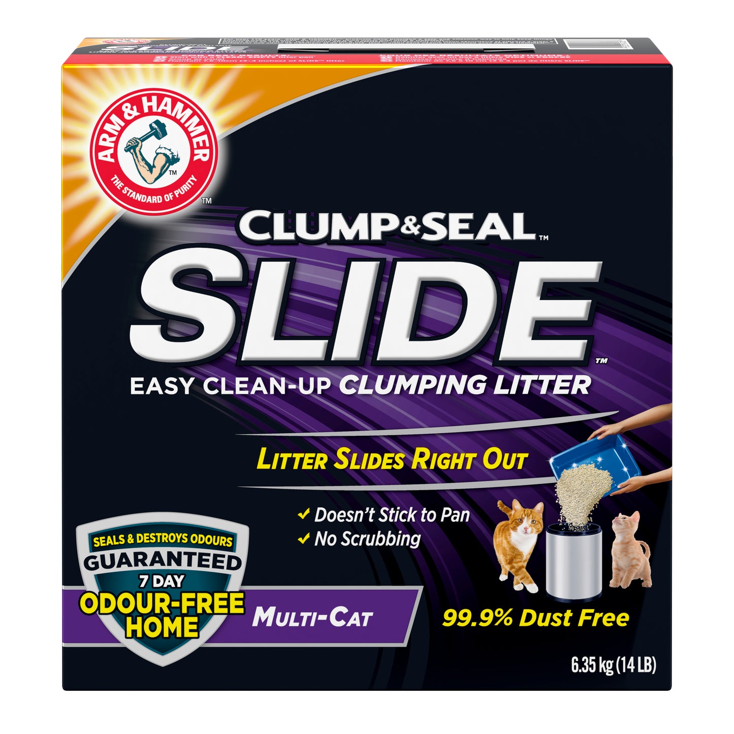 Arm & Hammer Slide Clumping Multi Cat Litter 28lb