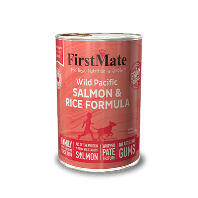 FirstMate Wild Pacific Salmon & Rice Formula for Dogs 12.2oz