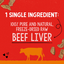 Stella & Chewy's Beef Liver Treats 85g