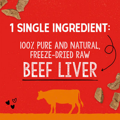Stella & Chewy's Beef Liver Treats 85g
