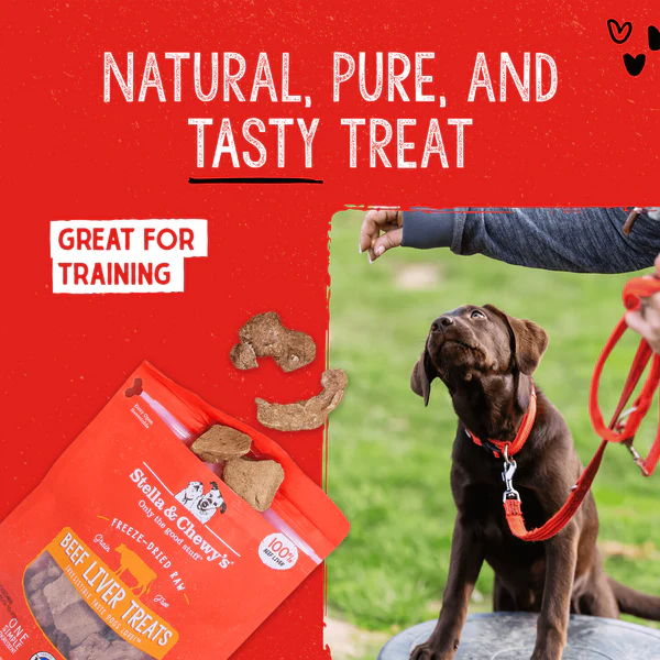 Stella & Chewy's Beef Liver Treats 85g