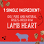 Stella & Chewy's Lamb Heart Treats 85g