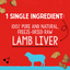 Stella & Chewy's Lamb Liver Treats 85g