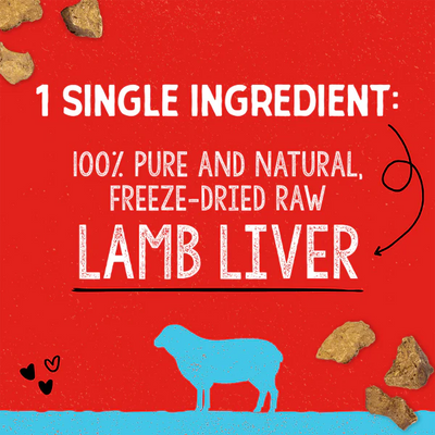 Stella & Chewy's Lamb Liver Treats 85g