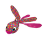 Kong Wubba Finz Pink Large