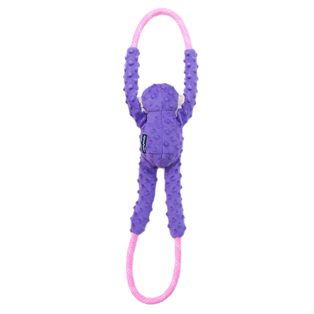 ZippyPaws Monkey RopeTugz – Purple