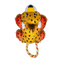 Kong Cozie Tuggz Cheetah Medium/Large