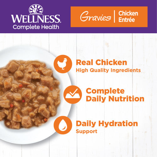 Wellness Complete Health Gravies Chicken Entree Bits 5.5oz