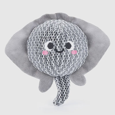 Hugsmart Ocean Pals | Stingray - Dog Ball Toy