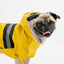 Silver Paw Aden Dog Yellow Raincoat - Extra Small