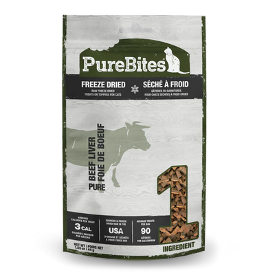 PureBites Beef Freeze Dried Cat Treats 44g