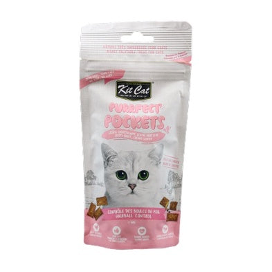 Kit Cat Purrfect Pockets Hairball Cat Treat 60g