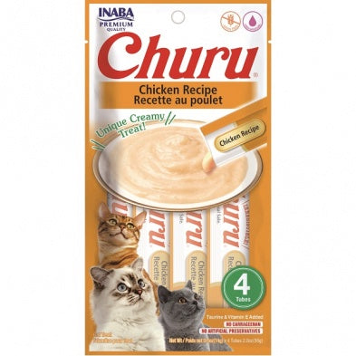 Inaba Churu Puree Chicken 4pk