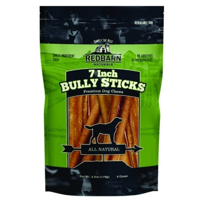 RedBarn 7" Bully Sticks 6 Pack