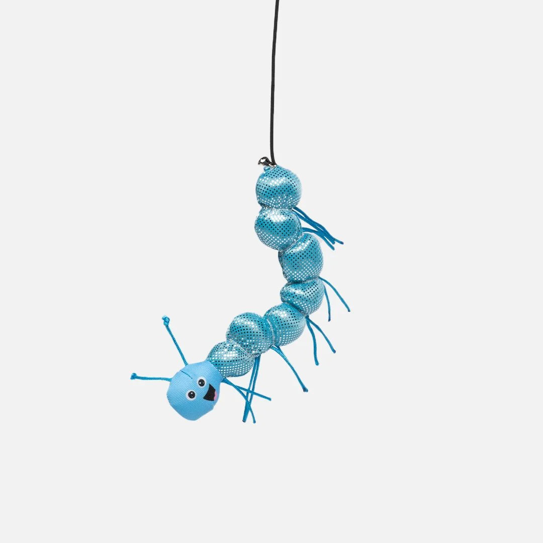 Silver Paw Caterpillar Dangler Cat Toy