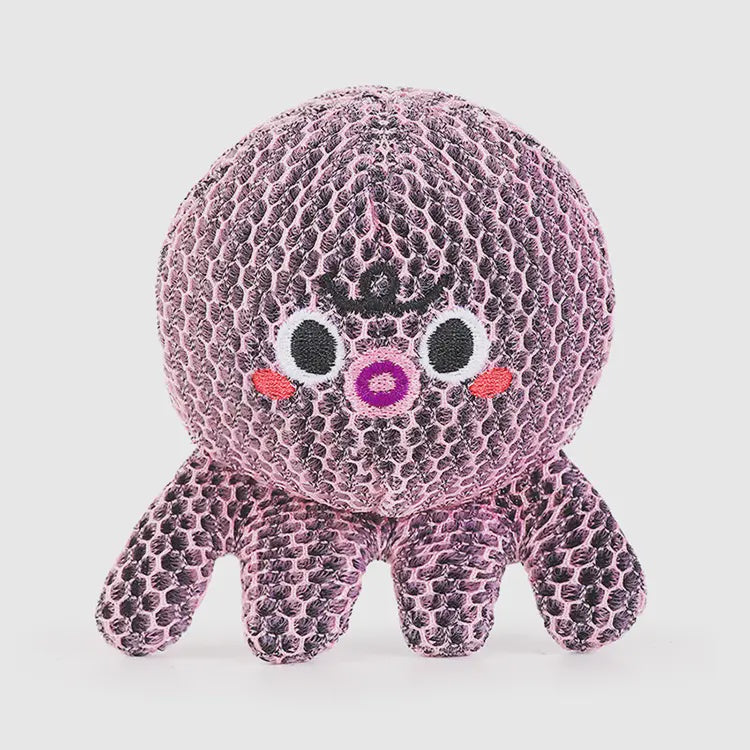 Hugsmart Ocean Pals | Octopus - Dog Ball Toy