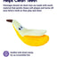 PetStages Catnip & Crinkle Dental Health Banana