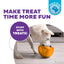 Outward Hound Orbee-Tuff Snoop Interactive Treat Dispensing Dog Toy Orange Large