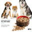 Silver Paw Farmhouse Wood Dog Bowl – BPA-Free, Non-Slip & Stylish Pet Dish 32oz