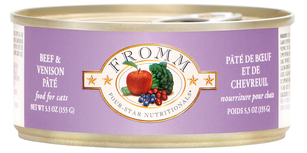 Fromm Four Star Beef & Venison Pate 5.5oz