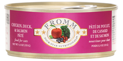 Fromm Four Star Chicken, Duck & Salmon Pate 5.5oz