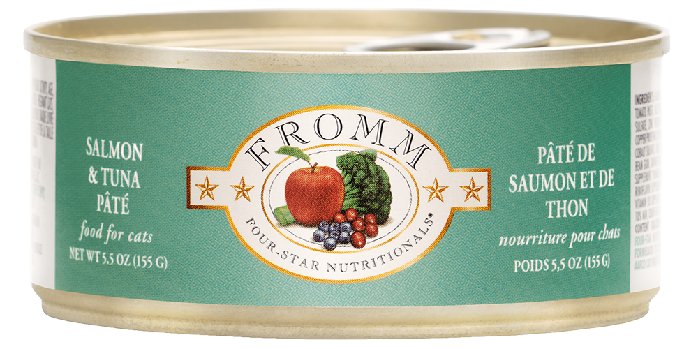 Fromm Four Star Salmon & Tuna Pate 5.5oz