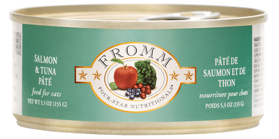 Fromm Four Star Salmon & Tuna Pate 5.5oz