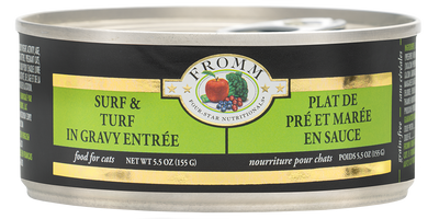 Fromm Four Star Surf & Turf in Gravy Entree 5.5oz