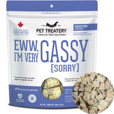 Granville Pet Treatery Eww, I'm Very Gassy (Sorry) - Nutra Bites Digestion Supplement For Dogs 240g