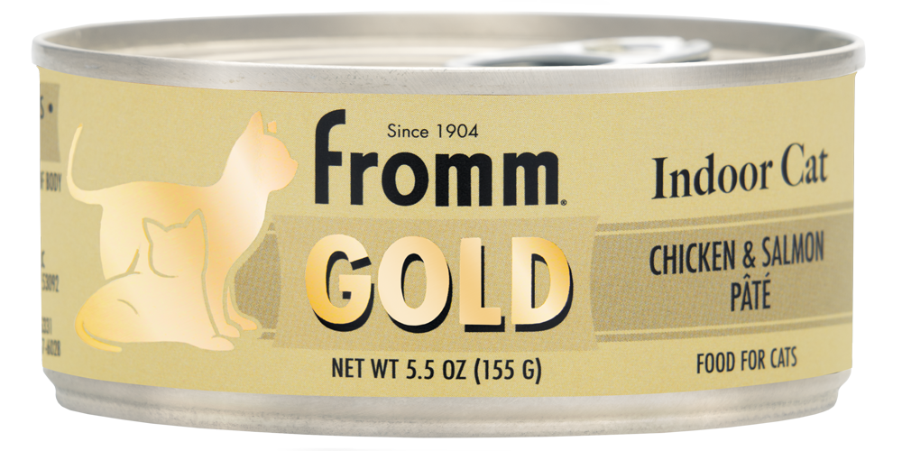 Fromm Gold Indoor Chicken & Salmon Pate 5.5oz