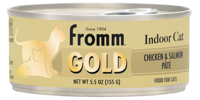 Fromm Gold Indoor Chicken & Salmon Pate 5.5oz
