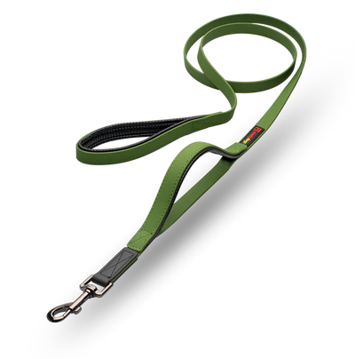 Smellydogz 6' Double Handle Lead - Olive