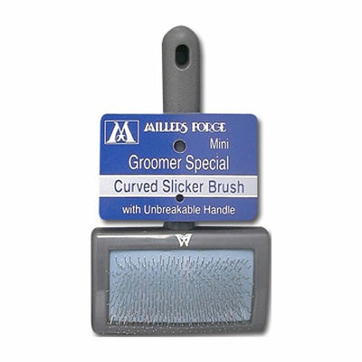 Millers Forge Curved Slicker Brush Mini