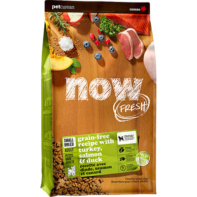Now Fresh Adult Small Breed Turkey, Salmon & Duck Grain-Free Recipe 3.5lb