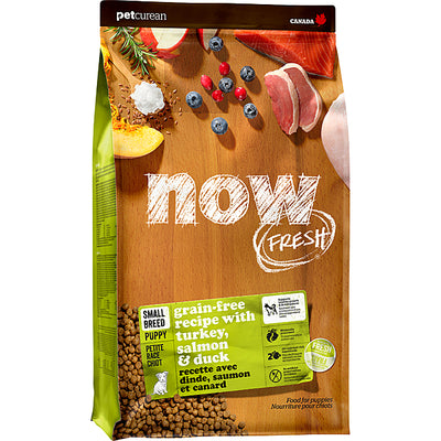 Now Fresh Puppy Small Breed Turkey, Salmon & Duck Grain-Free Recipe 3.5lb