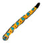 Outward Hound Durablez Snake Orange & Blue | 6 Squeaks