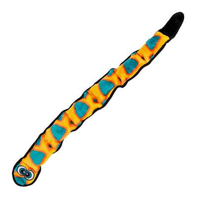 Outward Hound Durablez Snake Orange & Blue | 6 Squeaks