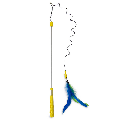 JW Pet Company Telescopic Flutter-ee Feather Cat Wand
