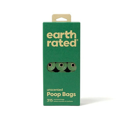 Earth Rated Unscented Refill Poop Bags - 21 Rolls, 315 Bags