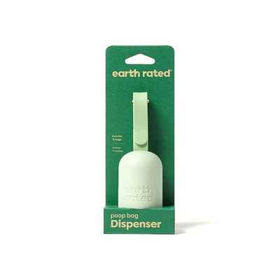 Earth Rated Leash Dispenser 2.0 with 15 Unscented Bags